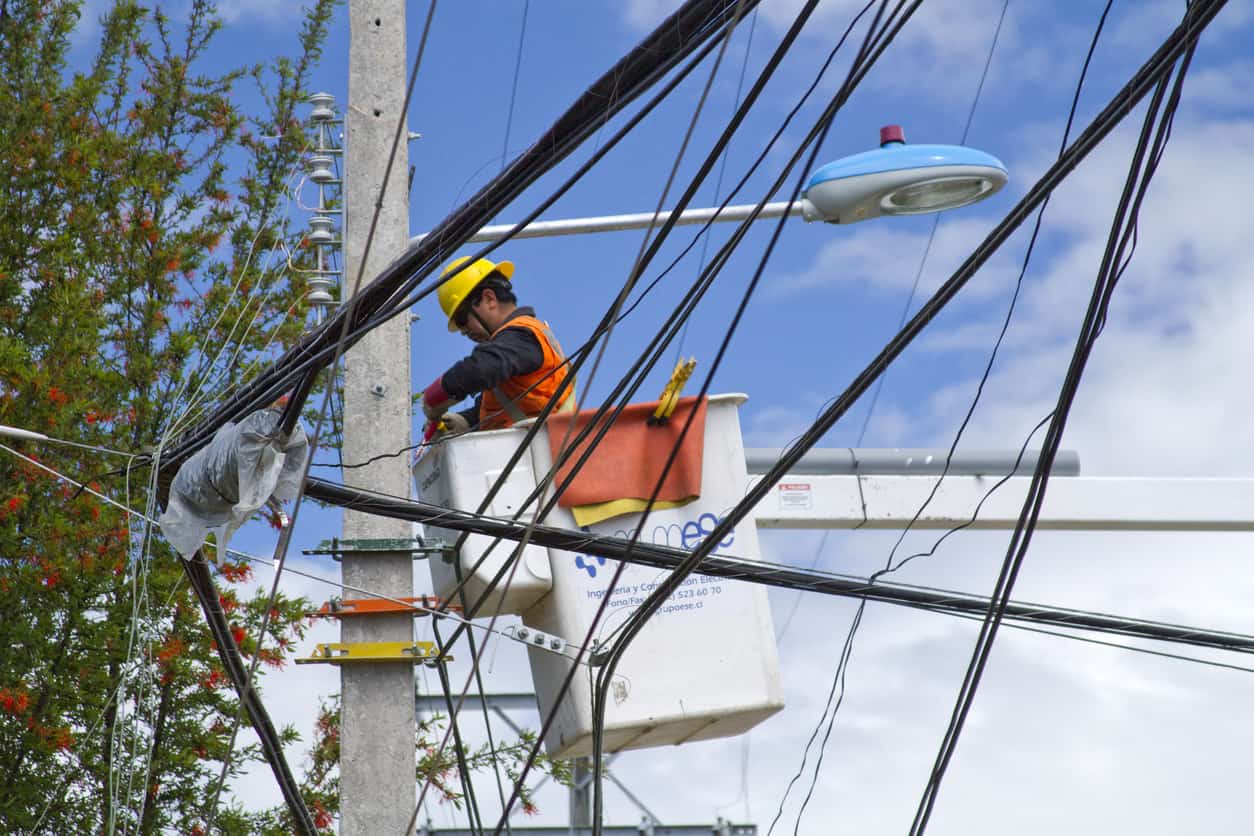 gestion réseau electrique technicien