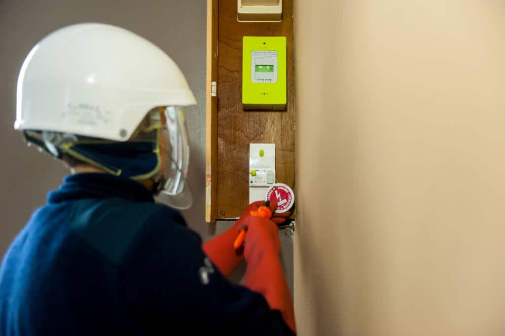 solutio 30 installation linky