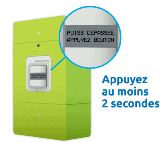 comment remettre le courant avec un compteur linky